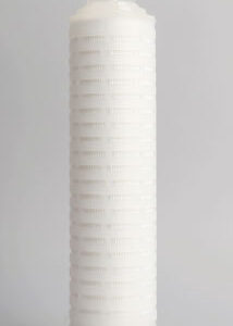"MPVA Series PVDF Pleated Filter Cartridge – High-performance filtration for separation and purification in the pharmaceutical industry."