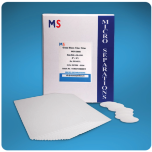 Micro Separations Micro Glass Fiber Filter (Type-MGF/2000) – High-performance borosilicate glass fiber filter with superior particle retention, high flow rate, and chemical resistance for laboratory, environmental, and industrial filtration.